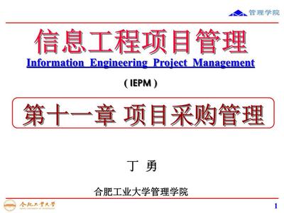 项目采购管理中的专业设计服务